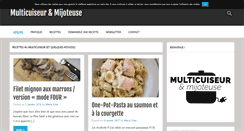 Desktop Screenshot of multicuiseur-et-mijoteuse.com