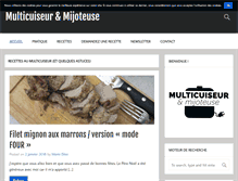 Tablet Screenshot of multicuiseur-et-mijoteuse.com